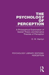 Produktbild: The Psychology of Perception