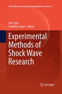 Produktbild: Experimental Methods of Shock Wave Research
