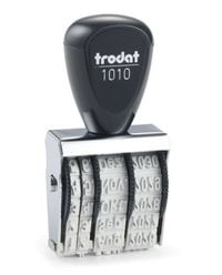 Produktbild: trodat Datumstempel 1010 0,4x2,6cm