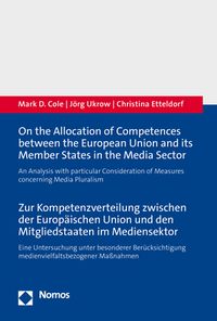Produktbild: Cole, M: On the Allocation of Competences between the Europe