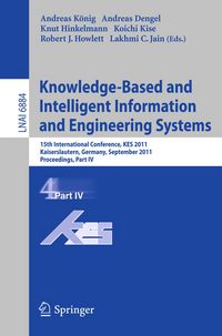Produktbild: Knowledge-Based and Intelligent Information and Engineering Systems, Part IV