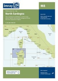 Produktbild: M8 North Sardegna, Imray Chart