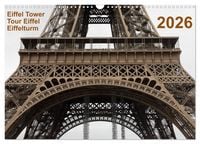 Produktbild: Eiffel Tower &ndash; Tour Eiffel &ndash; Eiffelturm &ndash; Paris 2026 (Wandkalender 2026 DIN A3 quer), CALVENDO Monatskalender
