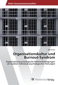 Produktbild: Organisationskultur und Burnout-Syndrom