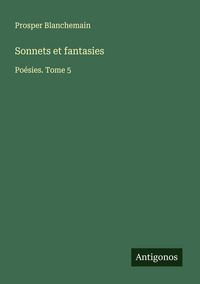 Produktbild: Sonnets et fantasies