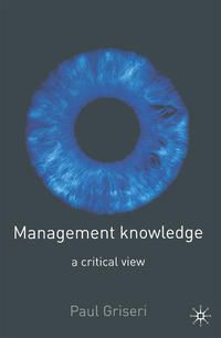 Produktbild: Management Knowledge
