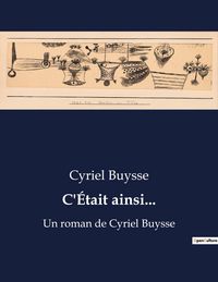 Produktbild: C'&Eacute;tait ainsi...