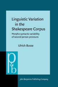 Produktbild: Linguistic variation in shakespeare