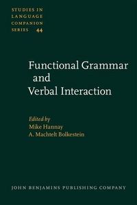 Produktbild: Functional Grammar and Verbal Interaction