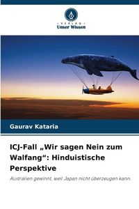Produktbild: ICJ-Fall "Wir sagen Nein zum Walfang": Hinduistische Perspektive