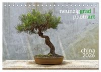 Produktbild: neunziggrad I photoart: china (Tischkalender 2026 DIN A5 quer), CALVENDO Monatskalender