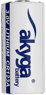 Produktbild: Akyga CR123 Fotobatterie CR123A Li-MnO2 1500 mAh 3V 1St.