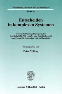 Produktbild: Entscheiden in komplexen Systemen.