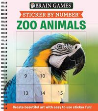Produktbild: Sticker by Number: Zoo Animals