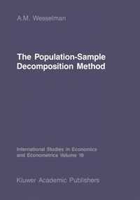 Produktbild: The Population-Sample Decomposition Method