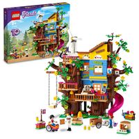 LEGO Friends 41703 Freundschaftsbaumhaus, Spielzeughaus mit Minipuppen