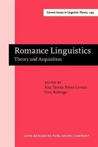 Produktbild: Romance Linguistics