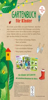 Gartenbuch für Kinder: Kreative und nachhaltige Ideen für Beet, Balkon und Blumentopf