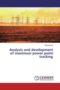 Produktbild: Analysis and development of maximum power point tracking