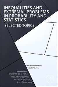 Produktbild: Inequalities and Extremal Problems in Probability and Statistics