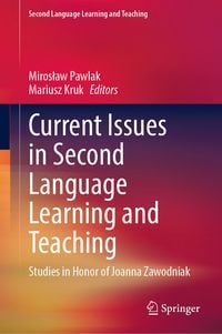 Produktbild: Current Issues in Second Language Learning and Teaching