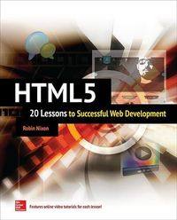 Produktbild: Nixon, R: Html5: 20 Lessons to Successful Web Development