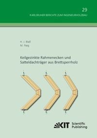 Produktbild: Keilgezinkte Rahmenecken und Satteldachtr&auml;ger aus Brettsperrholz