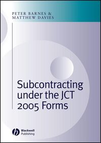 Produktbild: Subcontracting Under the JCT 2005 Forms