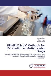 Produktbild: RP-HPLC & UV Methods for Estimation of Antiamoebic Drugs