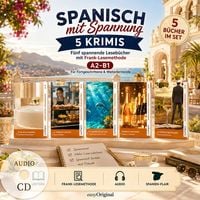 Produktbild: Spanisch mit Spannung: 5 moderne Krimis A2&ndash;B1 (+ 5 Audio-CDs)