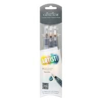 Produktbild: Cretacolor Pinsel Aqua2Go Wasserpinsel St&auml;rke F+M+B, 3er Set