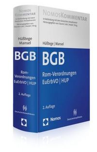Produktbild: B&uuml;rgerliches Gesetzbuch: Rom-Verordnungen