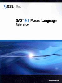 Produktbild: SAS 9.2 Macro Language: Reference