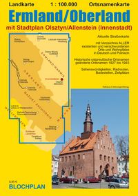 Produktbild: Landkarte Ermland/Oberland