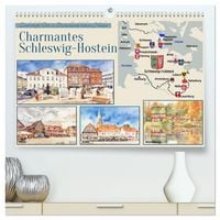 Produktbild: Charmantes Schleswig-Holstein (hochwertiger Premium Wandkalender 2027 DIN A2 quer), Kunstdruck in Hochglanz