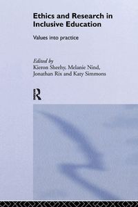 Produktbild: Ethics and Research in Inclusive Education