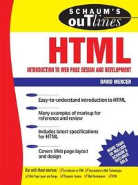 Produktbild: Schaum's Outline of HTML