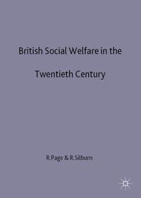 Produktbild: British Social Welfare in the Twentieth Century