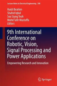 Produktbild: 9th International Conference on Robotic, Vision, Signal Processing and Power Applications