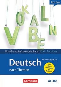 Produktbild: Lextra - Deutsch als Fremdsprache - Grund- und Aufbauwortschatz nach Themen - A1-B2