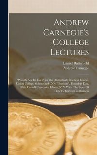 Produktbild: Andrew Carnegie's College Lectures