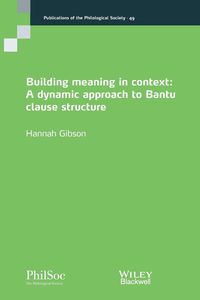 Produktbild: Building Meaning in Context
