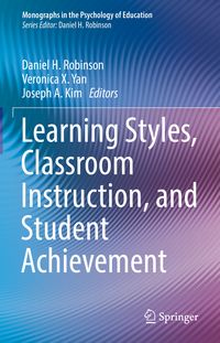 Produktbild: Learning Styles, Classroom Instruction, and Student Achievement
