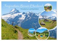 Produktbild: Faszination Berner Oberland - Wanderlust und Gipfelblick (Wandkalender 2026 DIN A2 quer), CALVENDO Monatskalender