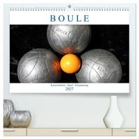 Produktbild: Boule. Konzentration - Sport - Entspannung (hochwertiger Premium Wandkalender 2027 DIN A2 quer), Kunstdruck in Hochglanz
