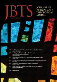 Produktbild: Journal of Biblical and Theological Studies, Issue 7.2
