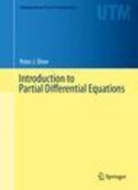 Produktbild: Introduction to Partial Differential Equations