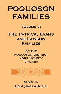 Produktbild: Poquoson Families, Volume VI