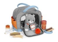 Produktbild: Katze mit Tasche und Pflege-Set