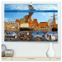 Produktbild: Dampfeisbrecher Stettin - Auf Besuch in der Hansestadt Wismar (hochwertiger Premium Wandkalender 2026 DIN A2 quer), Kunstdruck in Hochglanz